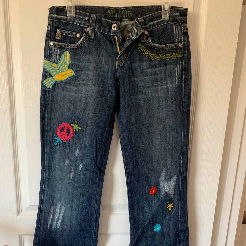 Miss Me patchwork jeans